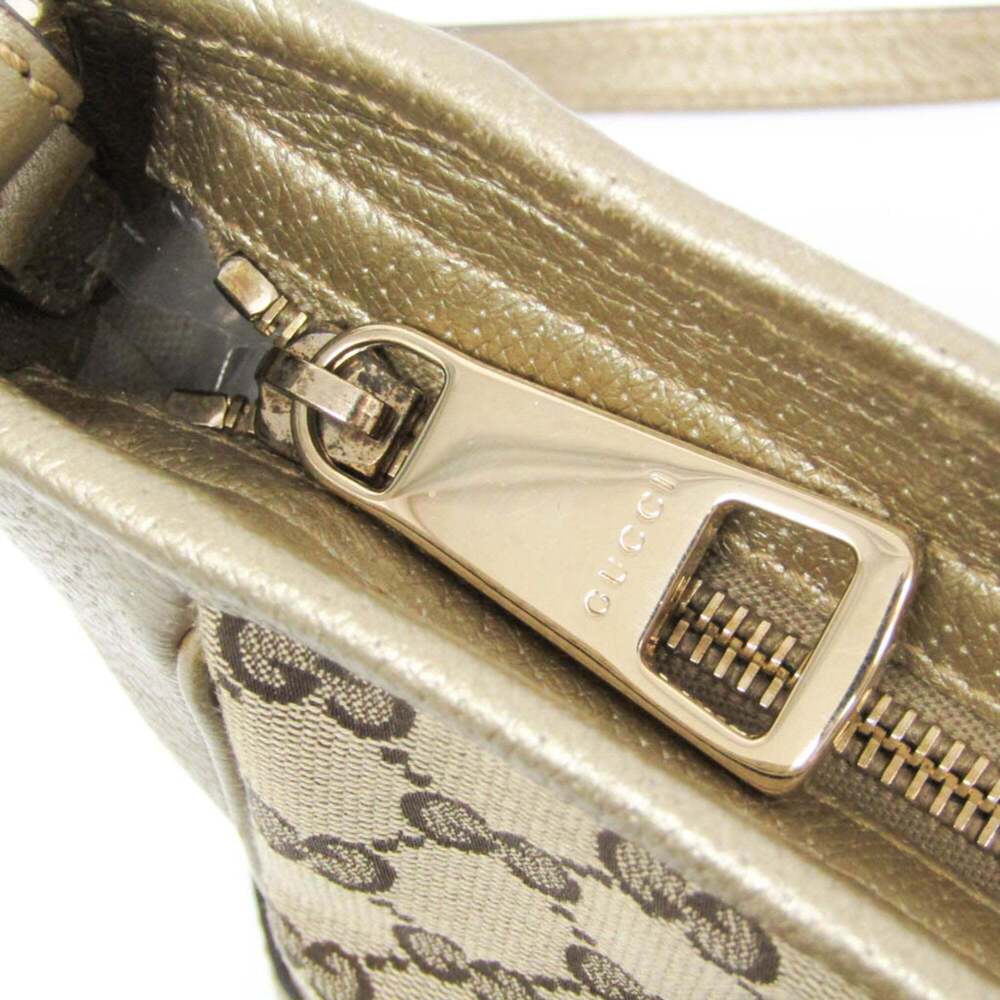 GUCCI Cream Leather Shoulder Bag - Picture 13 of 16